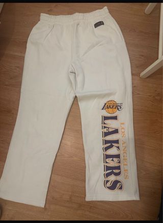 Pantalones Lakers NBA Blancos, como nuevo