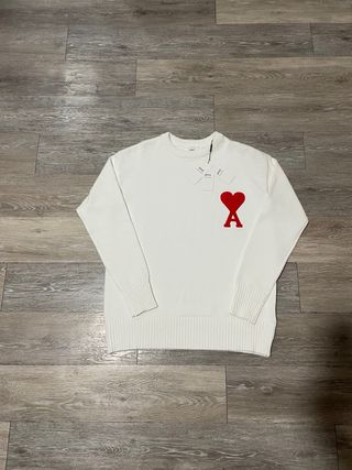 Jersey Ami Paris Corazón Rojo Talla L