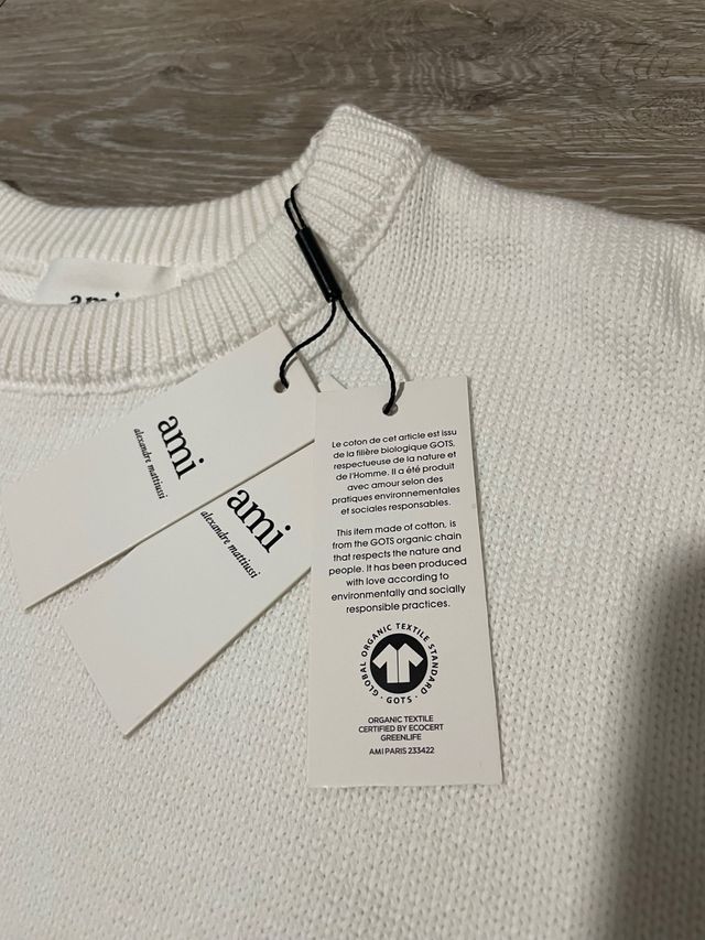 Jersey Ami Paris Corazón Rojo Talla L