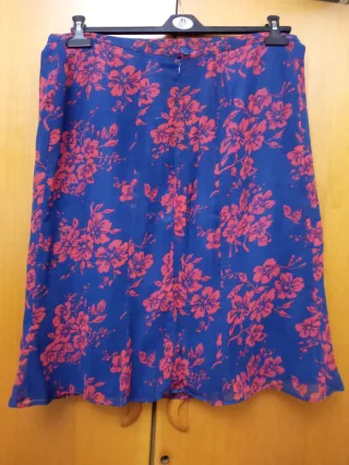 Conjunto Blusa y Falda Estampado Floral
