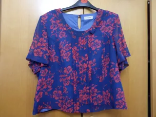 Conjunto Blusa y Falda Estampado Floral