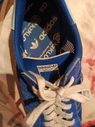 Adidas Superstar Bambas Talla 42 Azul Blanco