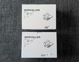 Confezione da due lampade da parete IKEA (NUOVE DI ZECCA) 