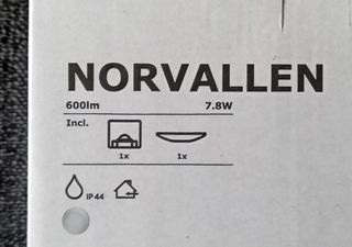 Confezione da due lampade da parete IKEA (NUOVE DI ZECCA) 