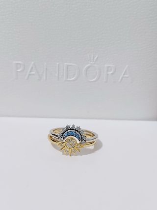Anillos Pandora Sol y Luna