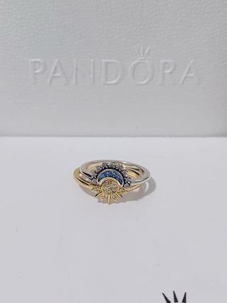 Anillos Pandora Sol y Luna
