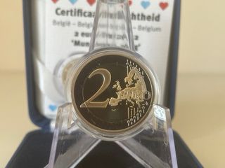2 Euro Belgio 2022 Assistenza Sanitaria Proof BE