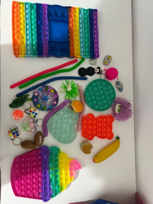 Set di giocattoli antistress e pop it