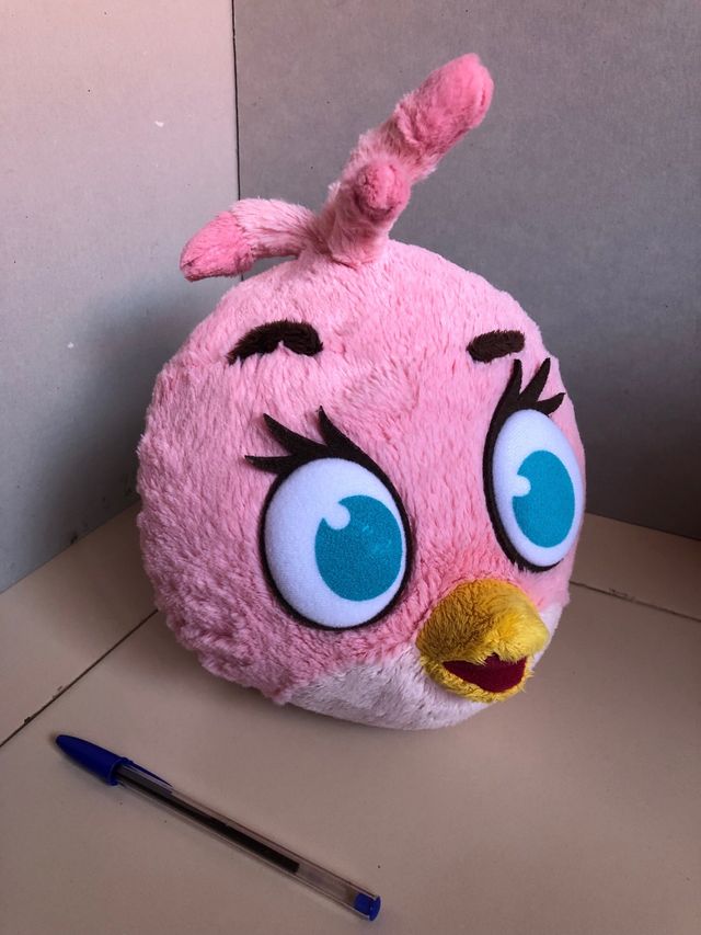 Peluche Angry Birds Rosa 20cm