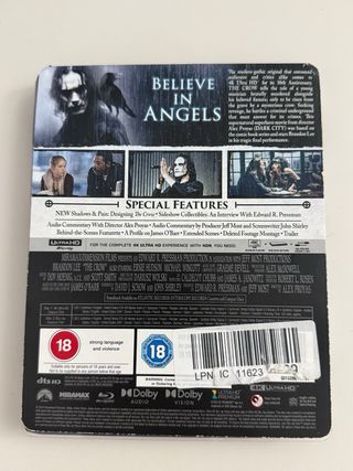 El Cuervo 4K UHD + Blu-ray Brandon Lee