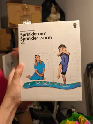Serpiente aspersor juego agua 1,5m