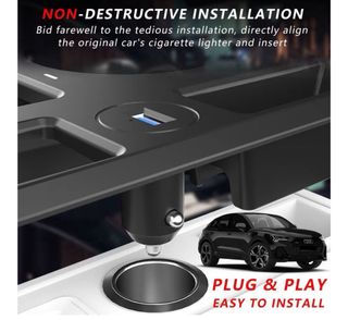 Cargador Inalámbrico Coche Compatible con Audi Q3