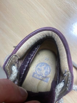 Botas Kickers Talla 23 Moradas