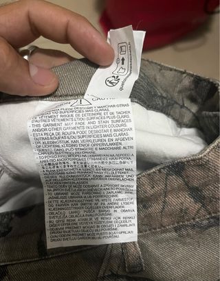 Bermuda Pull&Bear Camuflaje Talla 40