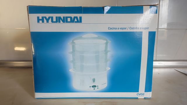 Cocina Vapor Hyundai 3 Bandejas Temporizador
