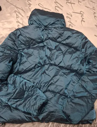 Anorak mujer verde azulado