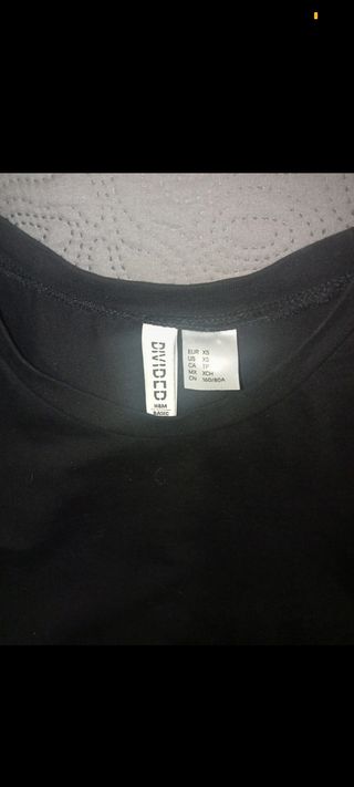 Vestido H&M Negro Talla XS