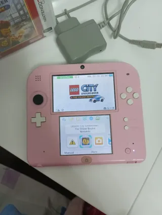 Gioco Nintendo 2DS Pink + Lego City