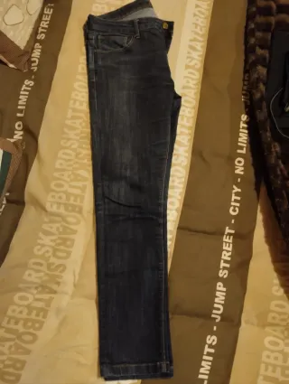 Pantalón vaquero mujer azul