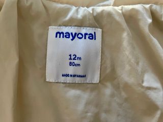 Giacca bambina Mayoral trapuntata cuori beige