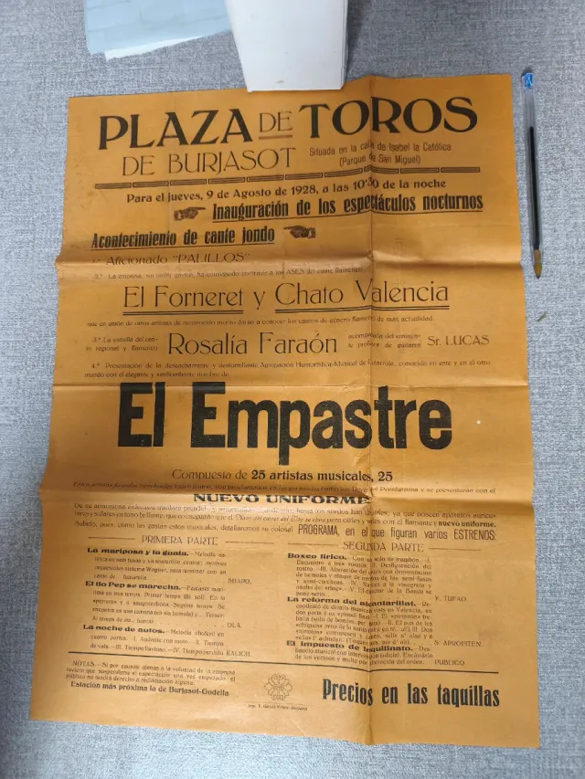 Lote 18 carteles taurinos