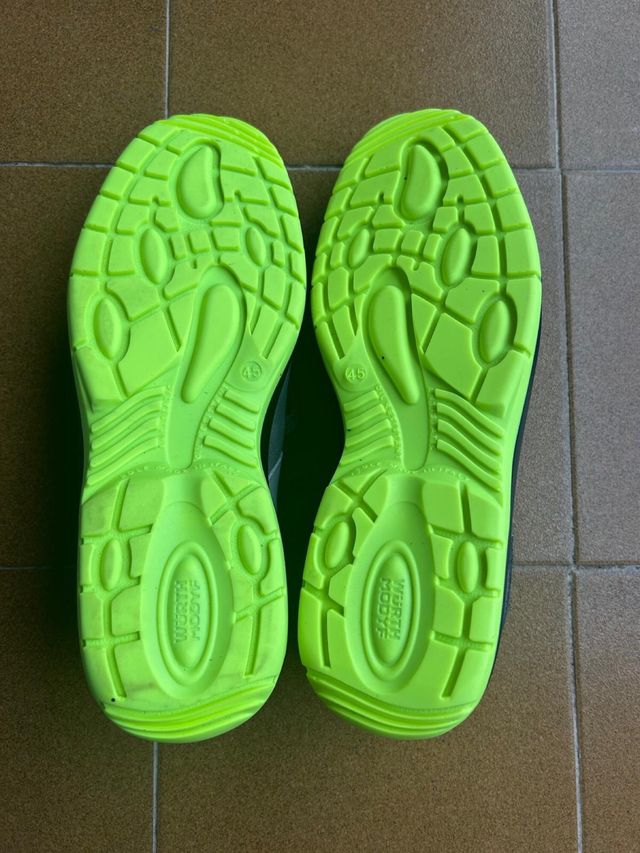 Zapatillas de seguridad Würth MODYF grises y verde