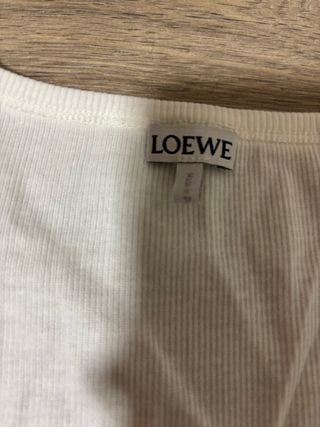 Camiseta asas top Loewe Anagram