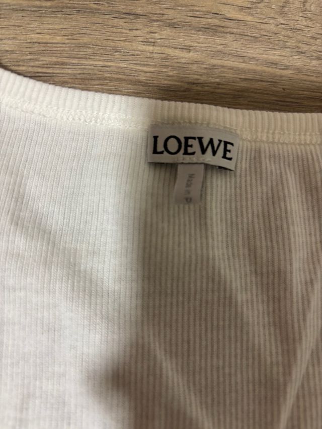 Camiseta asas top Loewe Anagram