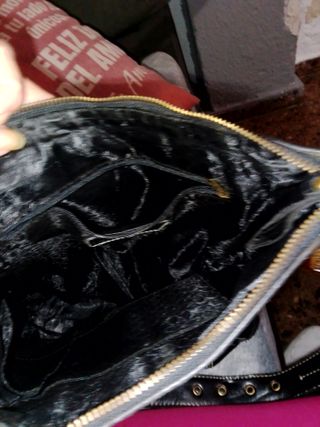 Bolso Coach Negro Multicolor