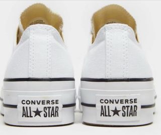 Converse Chuck Taylor Lift Canvas Low Blancas