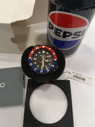 Seiko Pepsi GMT SSK047 Edición Limitada