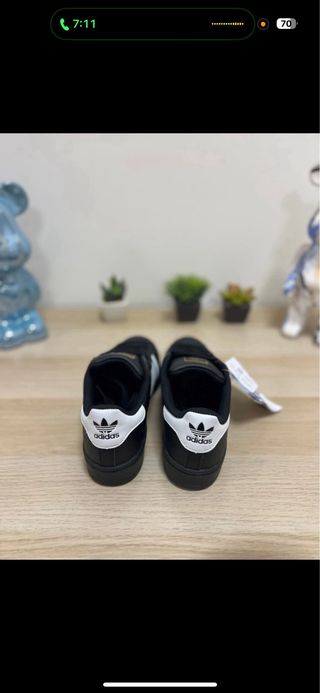 Adidas Superstar Negras Talla 38