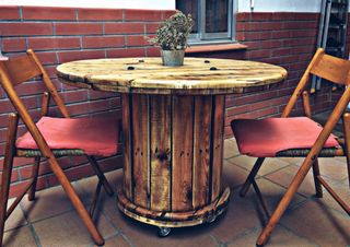 BOBINAS CARRETE MADERA CABLE CHILLPALET