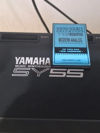 Yamaha SY55 TG55 Tarjeta ROM TG504 128 voces
