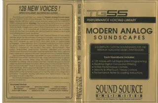 Yamaha SY55 TG55 Tarjeta ROM TG504 128 voces