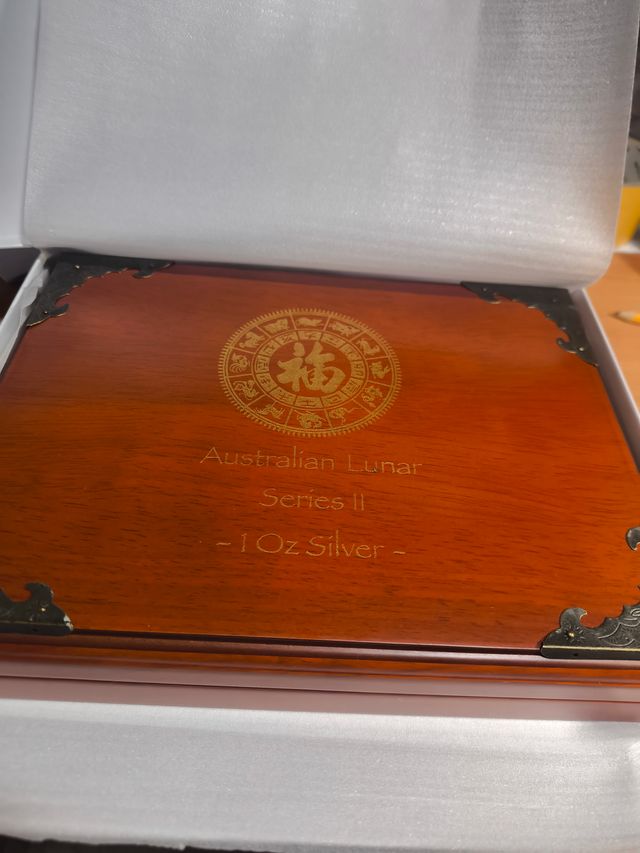 Colección Monedas Plata 1 Onza LUNAR II