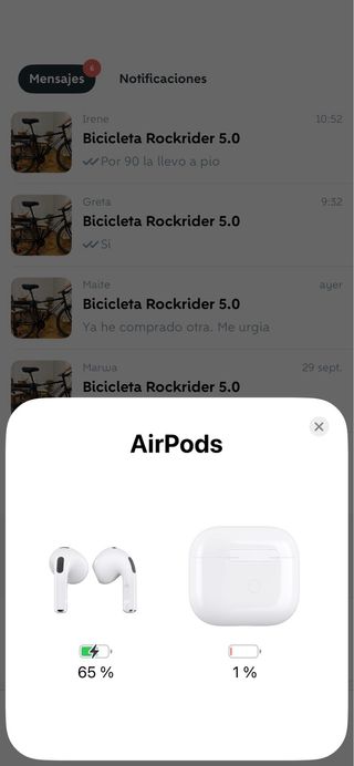AirPods Originales Apple Blancos