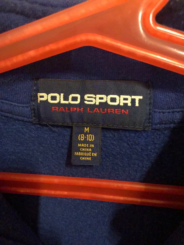 Sudadera niño Ralph Lauren azul