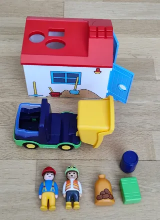 PLAYMOBIL 123 GARAJE CAMIÓN 