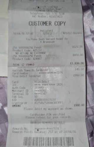 Chal Bufanda Fendi FF Negro Marrón reversible