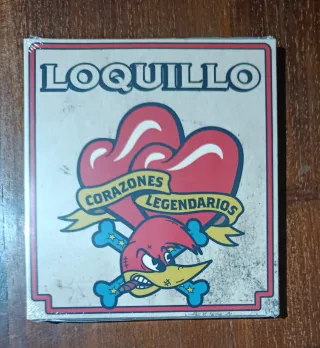 Firmado 2CD LOQUILLO corazones legendarios + singl