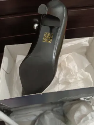 Zapatos de tacón negros mujer