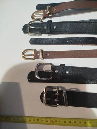 Lote 5 cinturones sin estrenar