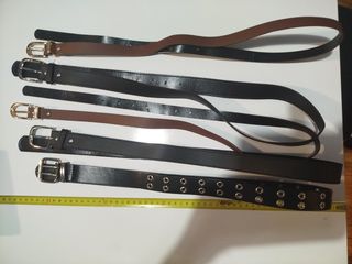 Lote 5 cinturones sin estrenar