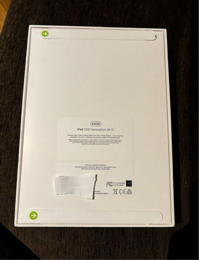 iPad 10ª Gen 64GB sellado