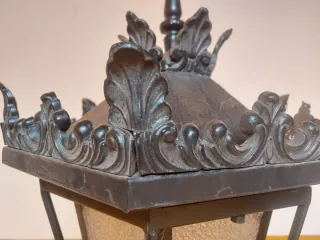 FAROLAS ANTIGUAS DE HIERRO (197€ CADA UNA)