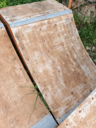 Rampas de madera para skate
