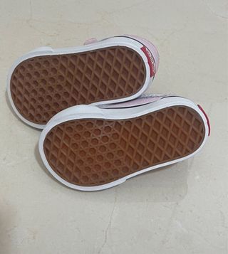Scarpe Vans bambina rosa velcro