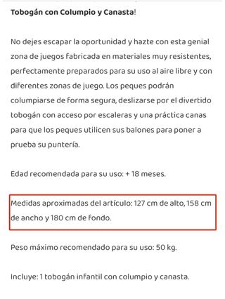 Tobogán y columpio infantil