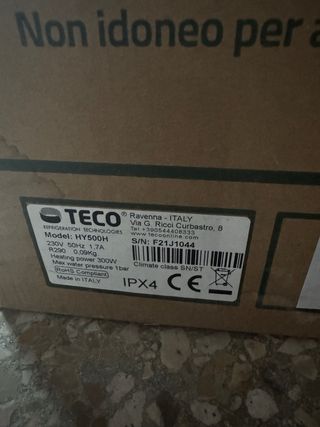 enfriador de agua Teco HY500H